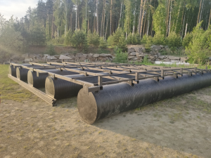 Пластиковые понтоны идеальны для организации отдыха на воде